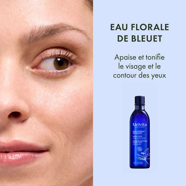 Eau florale de bleuet bio