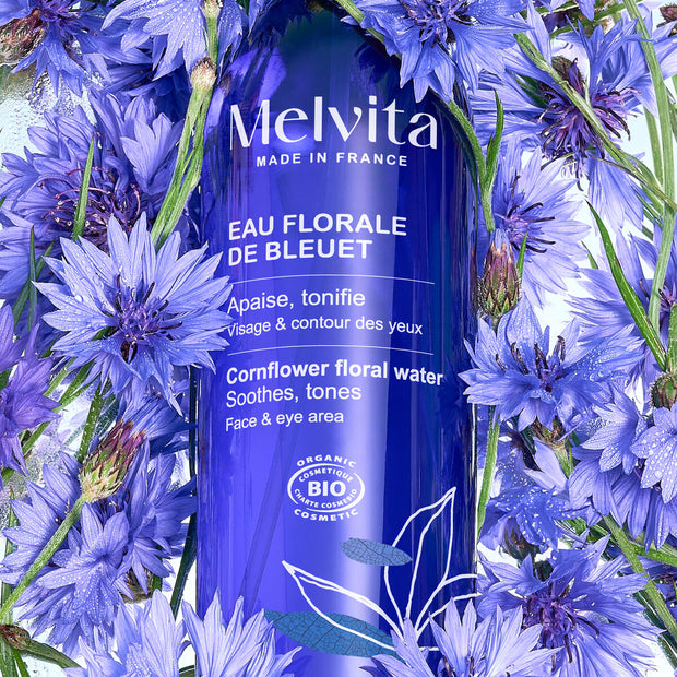 Eau florale de bleuet bio
