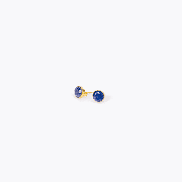 Boucles d'oreilles avec pierres naturelles