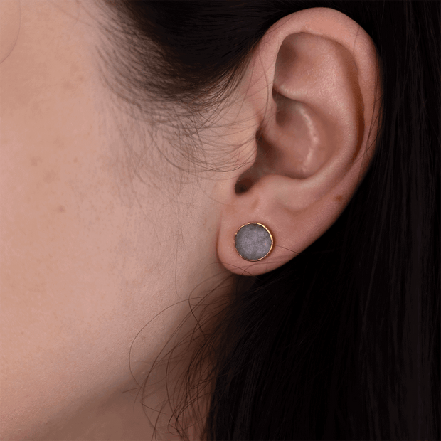 Boucles d'oreilles avec pierres naturelles