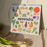 Calendrier mensuel fruits et légumes de saison
