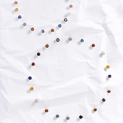 Boucles d'oreilles avec pierres naturelles