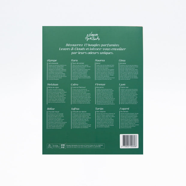 Coffret 12 bougies parfumées
