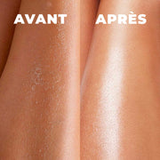 Lait corps scintillant monoï rose