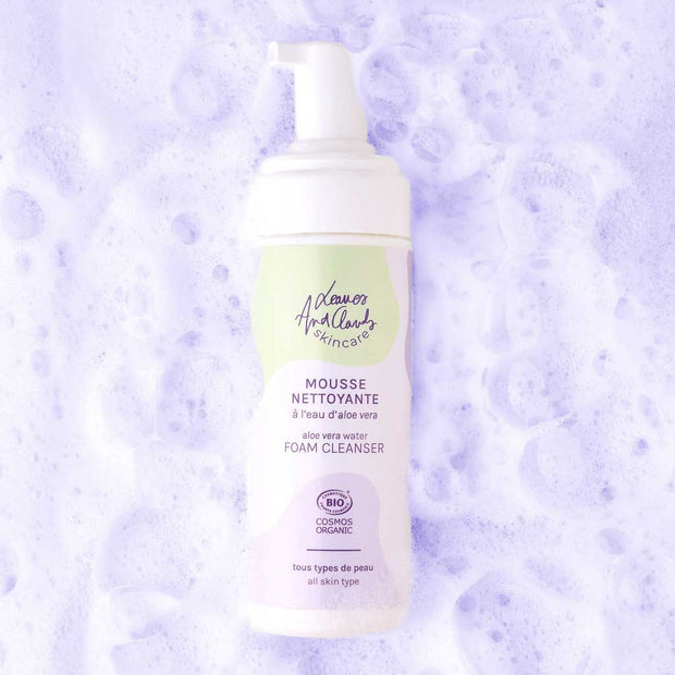 Mousse nettoyante naturelle aloe vera