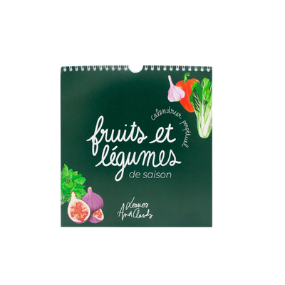 Calendrier mensuel fruits et légumes de saison
