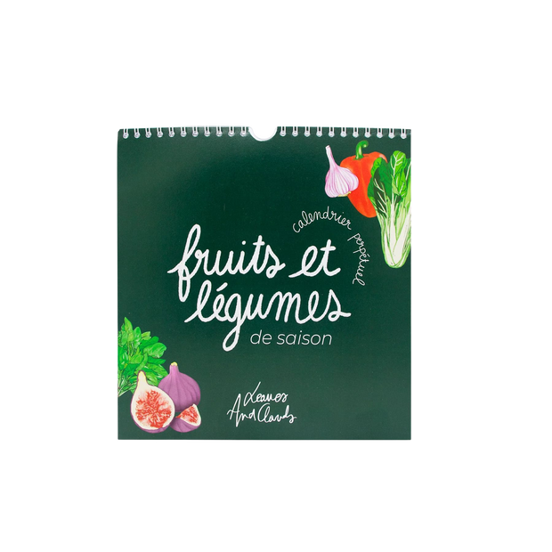 Calendrier mensuel fruits et légumes de saison