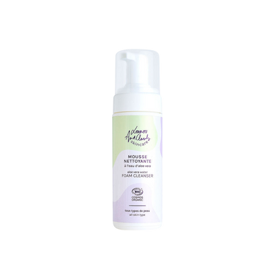 Mousse nettoyante naturelle aloe vera