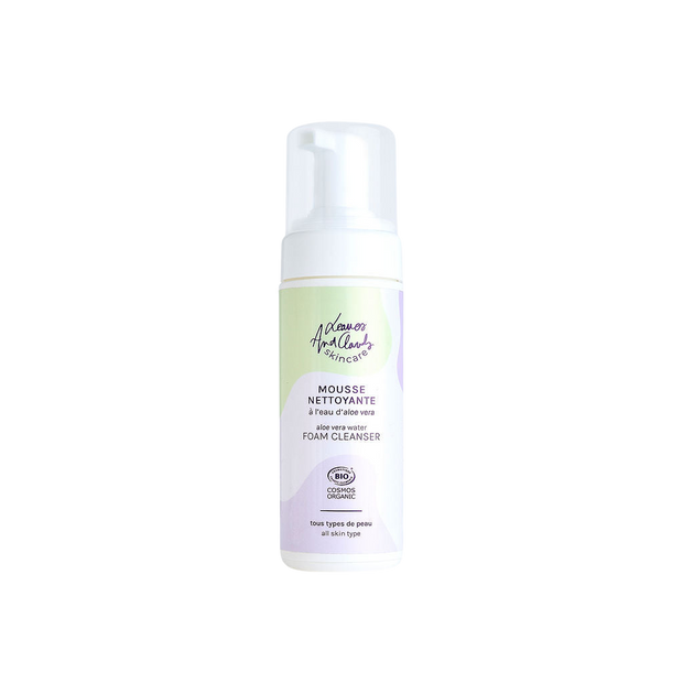 Mousse nettoyante naturelle aloe vera