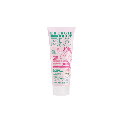 Lait corps scintillant monoï rose