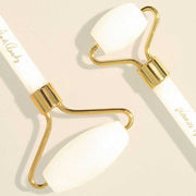 Rouleau de massage quartz blanc